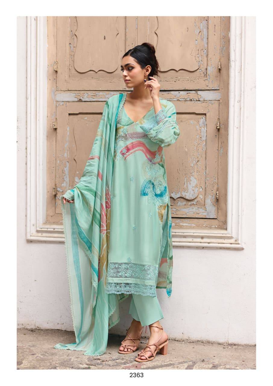 Ronaq By Kimora Suit 2363 to 2366 Series Stylish Beautiful Colourful PURE COTTON Dresses At Wholesale Price